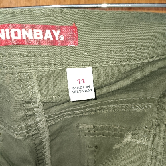 UNIONBAY Dark Green Cargo Pants - Picture 3 of 6